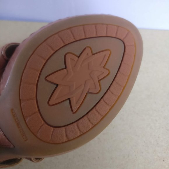 LeatherSandal BORN handcrafted 100%Leather Padded soft Heeled mule 9us/7uk - Picture 5 of 12